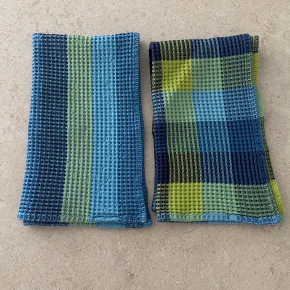 Cucina by Kassatex Waffle Weave Kitchen Towels - Picture 5 of 6